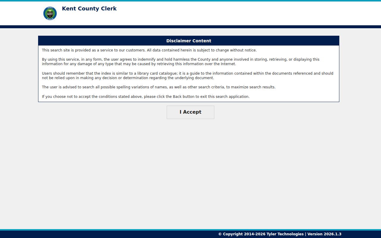 Byron Township previous residents research at the Kent County deed index