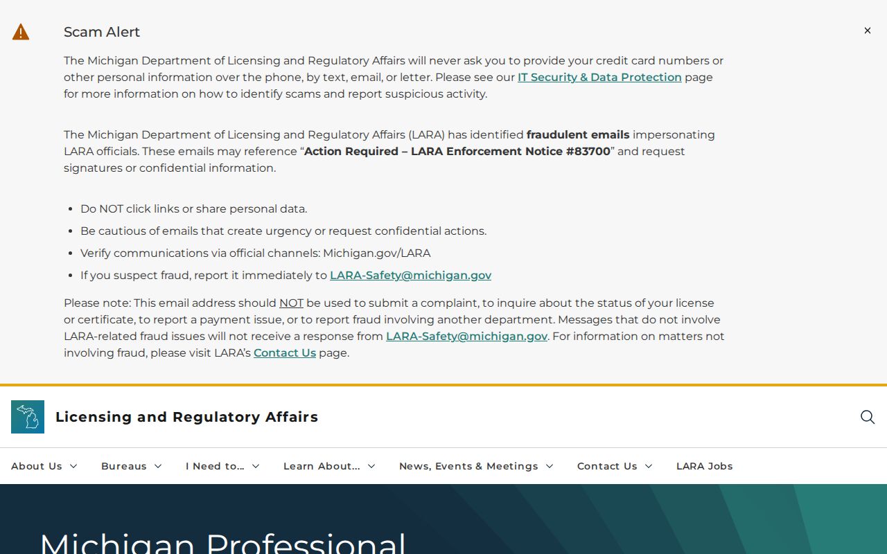 Byron Township residents directory Michigan professional license search